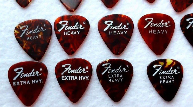 Fender Extra Heavy Picks Angus Young