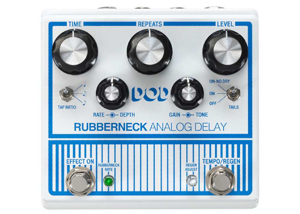 DOD Rubberneck - Best Delay Pedals