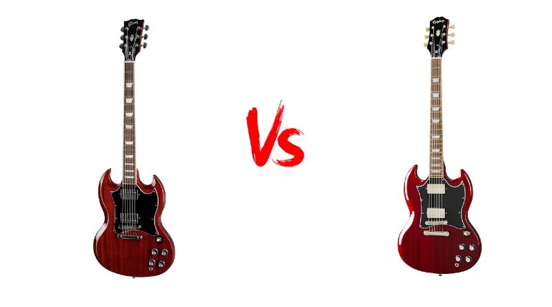 Gibson SG Standard vs Epiphone SG Standard