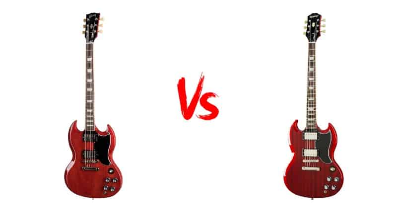 Gibson SG Standard 61 vs Epiphone SG Standard 60s