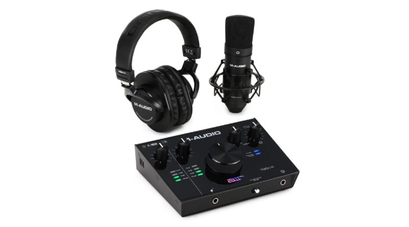 Best Home Recording Studio Packages - M-Audio Air 129 Recording Bundle 
