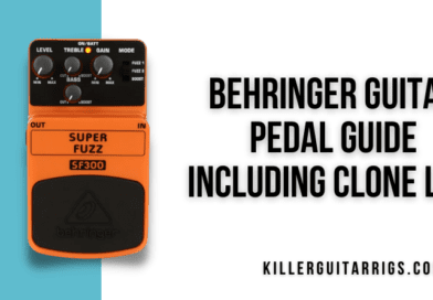 Behringer Guitar Pedal Guide including Clone List