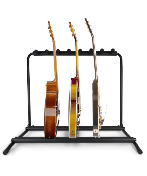 Guitar Stand,Binken Universal Acoustic Guitar Stand Wooden Guitar Rack with Guitar Picks,Portable Detachable Guitar Holder for Musical String Instrument and Acoustic Classical Bass Guitars 