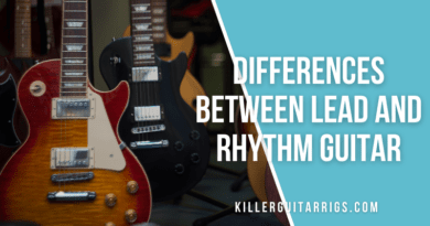 Differences Between Lead and Rhythm Guitar