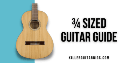 ¾ Sized Guitar Guide