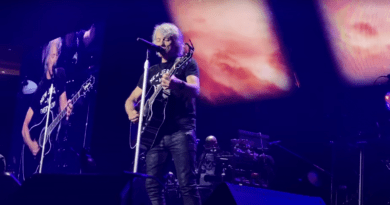 Jon Bon Jovi performing live