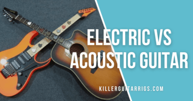 Electric vs Acoustic Guitar