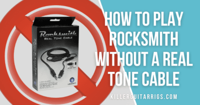 How to play Rocksmith without a Real Tone cable