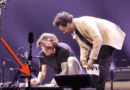 John Mayer signs a fan's Klon Centaur pedal